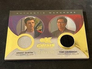 CZX Crisis on Infinite Earths Gustin & Cavanagh Dual Wardrobe Card DM08 -015/150