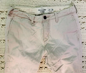 Abercrombie & Fitch Men's Khaki pants W31 L30 - Picture 1 of 9