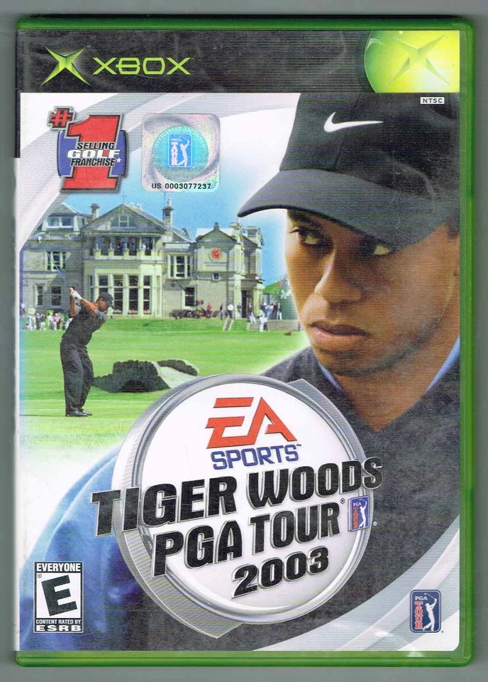 Tiger Woods PGA Tour 2003 (Microsoft Xbox, 2002) ~ Used Complete ~ - Image 1 of 1