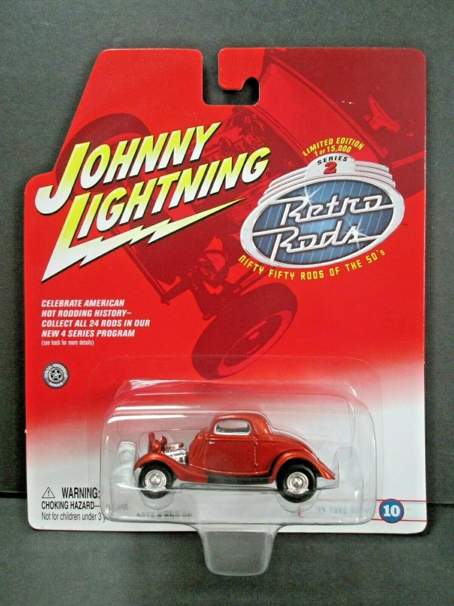 Contemporary Manufacture Johnny Lightning Retro Rods 1934 Ford ...