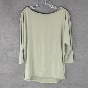 Athleta Oberteil Damen Gr. XS hellgrün Rückenausschnitt Dolmanärmel Pullover - Bild 1 von 13