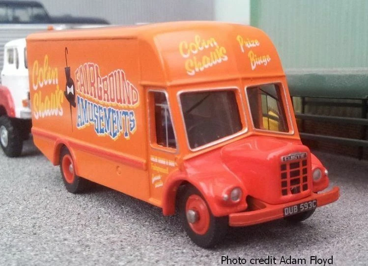 Model Austin Noddy Van - Colin Shaw, Circus Vehicles 1/76 Scale - Image 1 of 1