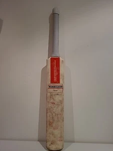 Bate de cricket gris Nicolls Runmaker Tufcoat mango corto - Imagen 1 de 10