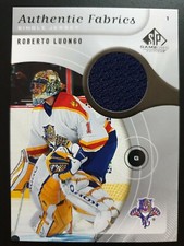 2005-06 SP Game Used Authentic Fabrics AF-RL Roberto Luongo