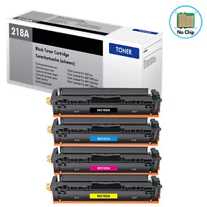 4PK 218A W2180A W2181A W2182A W2183A Toner for HP Pro 3201dw MFP 3301fdw 3301cdw - Picture 1 of 1
