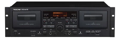 Tascam 202MK7 Montaje en Rack Profesional Doble Cassette Deck Foto 1 de 2