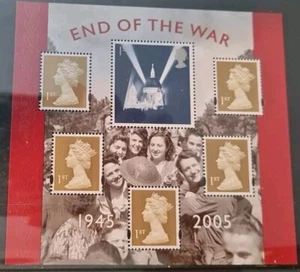 GB - 2005 - "END OF THE WAR" - KLEINBOGEN - POSTFRISCH - Bild 1 von 1