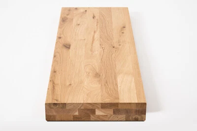 Treppenstufe Trittstufe Eiche Rustikal DL 60 mm unbehandelt - Bild 1 von 4