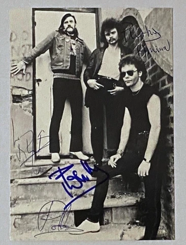 Phil Taylor - Motorhead - Rockband - Autograph Card Original Signed (Oy-2573 + Cover