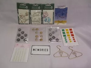 12 NEW Scrapbook ~ Greeting Cards ~ Accents ~ Embellishments - Picture 1 of 5