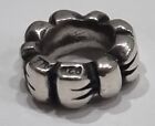 AUTHENTIC PANDORA 925 STERLING SILVER BOW SPACER CHARM 790303