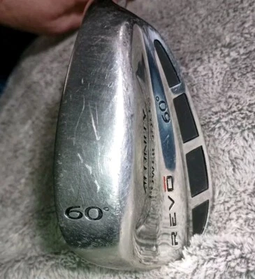 Affinity Revo Power Sole Lob Wedge 60* All Original 35.5" Steel Shaft Golf Club - Image 1 of 4