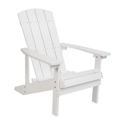 All-Weather PU Wood Grain Adirondack Chair Anti-Rot, Peel, Splinter - 11 Colors! - Image 1 of 4
