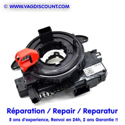 Service de réparation Bague de Volant contacteur tournant 5K0953569E 5K0953569AL - Photo 1/3