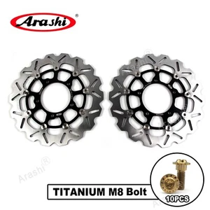 Rotores de freno delanteros y pernos de montaje M8*22 para Suzuki GSXR1000 2005 - 2008 06 BG - Imagen 1 de 21