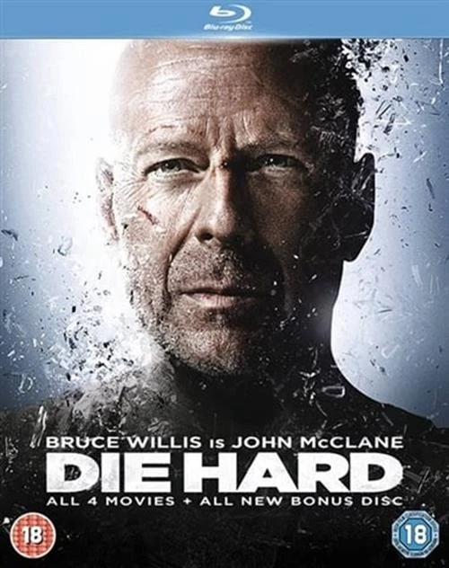 Die Hard Quadrilogy - 5 Disc Blu-ray Bluray Movie Film Boxset Box Set - Image 1 of 1