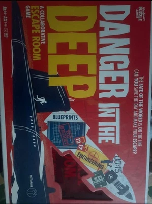 Professor Puzzle Games Danger in the Deep, 2-Hour Multiplay Puzzle - Image 1 of 4