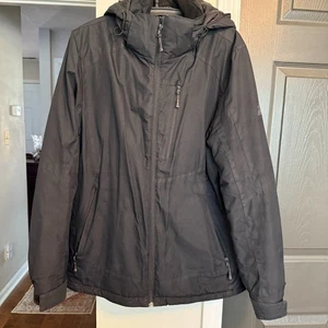 ZeroXposur Men’s Full Zip Removable Hood Winter Jacket/Coat Black Size Large - Picture 1 of 19