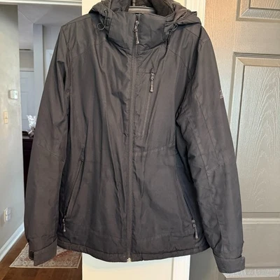 ZeroXposur Men’s Full Zip Removable Hood Winter Jacket/Coat Black Size Large - Image 1 of 4