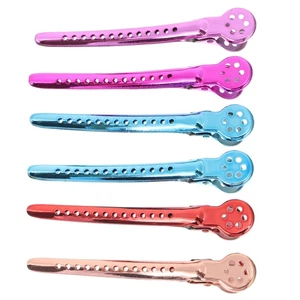 6 Stück Haar Positionier Clip Verband Clips Friseursalon Abschnitt - Bild 1 von 12