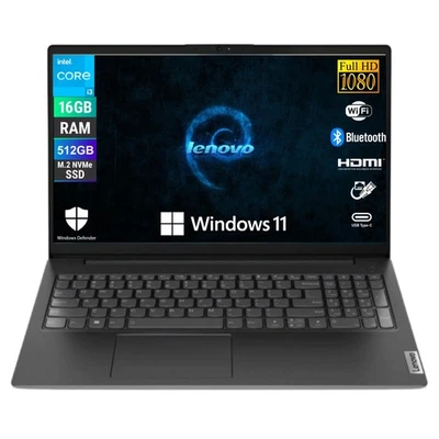 Notebook Pc Portatile Display 15,6 Full HD Intel i3-1315U 6 Core 3.3 Ghz Ram 16 - Immagine 1 di 4