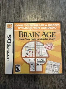 Brain Age: Train Your Brain in Minutes a Day (Nintendo DS, 2006) - Picture 1 of 3