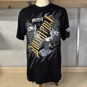 Southpole T-Shirt L Grafikdruck Adler Y2K Spellout schwarz - Bild 1 von 5