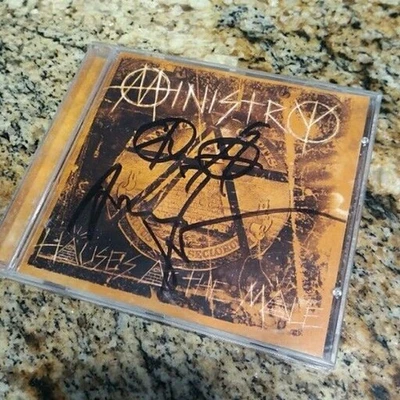 SIGNED Houses of the Mole by Ministry (CD 2004) political album Industrial Metal Foto 1 de 4