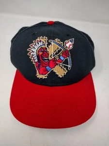 Vintage MILB New Era Hat Defunct Kinston Indians - Picture 1 of 8