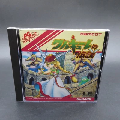 Valkyrie no Densetsu PC Engine HuCard with Manual Japanese Version - Image 1 of 4