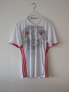 Adidas Hombre Camiseta Rusia Blanco Talla M Exterior Camiseta - Imagen 1 de 8