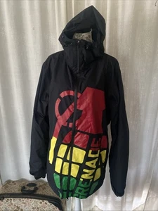 Grenade Jacke Herren Medium Exploiter Snowboarden Fatigue Project Skimantel schwarz - Bild 1 von 11