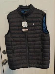 Little Donkey Andy Men's Black Ultra Light Puffer Vest Casual Outdoor Zip NWT XL - Picture 1 of 11