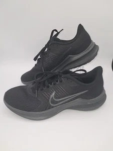 Nuovo! Nike Downshifter Uomo Taglia 8.5 Nero Grigio Fumo CW3411-002 - Foto 1 di 7