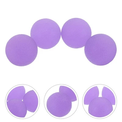  4 Pcs Hand Squeeze Grip Strength Trainer Exercise Balls Exerciser - Image 1 of 4
