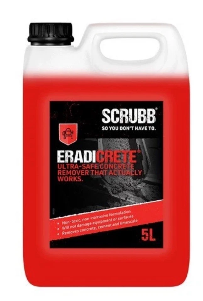 SCRUBB EradiCRETE Concrete Remover 5L - Image 1 of 1