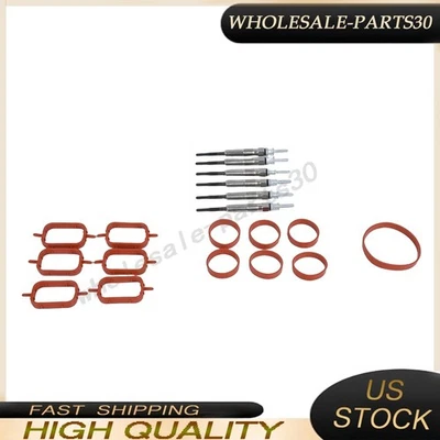 Glow Plug Service Kit Fits For BMW E90 335d E70 X5 xDrive35d 0250603009 - Imagem 1 de 4