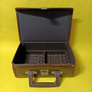 Vintage BMI Beaux Merzon Inc. 12 Place Audio Cassette Tape Storage Case Holder  - Picture 1 of 5