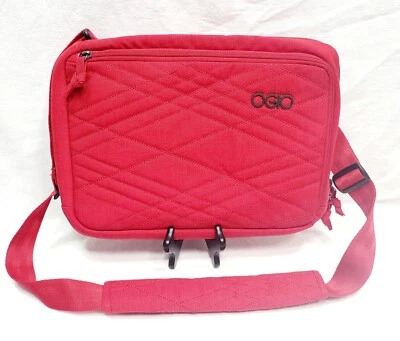 Ogio Tribeca Over The Shoulder Messenger Pack Carry Hand Bag Bright Red Unused - Image 1 of 4