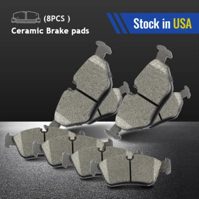 Pastilla de freno delantera y trasera cerámica para BMW 325i 325ci 2001 2002 2003 2004 2005 Foto 1 de 4