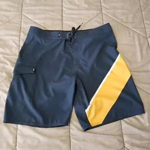 Bañador Vans Board Shorts Para Hombre 34 Azul Amarillo Cordón Elastizado Poliéster - Imagen 1 de 16