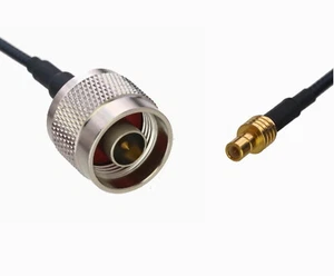 N Male to SMB Male RF Coaxial Cable For Antenna Radio wifi 0.5~15FT - Picture 1 of 3