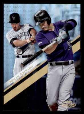 2019 Topps Gold Label Class 3 Black #21 Nolan Arenado - Image 1 of 2