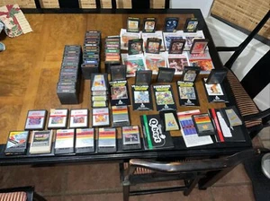 Lot Of (66) Atari Games 2600 - Berzerk , ET , PAC-MAN, POPEYE ,CENTIPEDE + - Picture 1 of 14