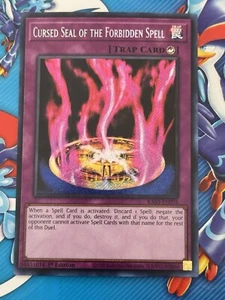 Verfluchtes Siegel des verbotenen Zaubers RA03-DE076 - Secret Rare - NM  - Bild 1 von 2