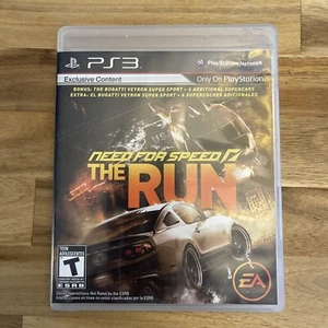 Need For Speed The Run PS3 No Scratches Rated T Teen Tested Works - Picture 1 of 4
