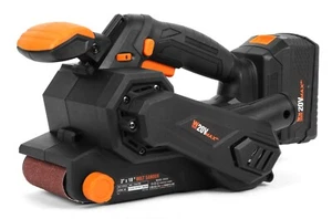 WEN 20V Max Variable Speed Cordless Belt Sander/4.0Ah Battery and Charger(20418) - Picture 1 of 10