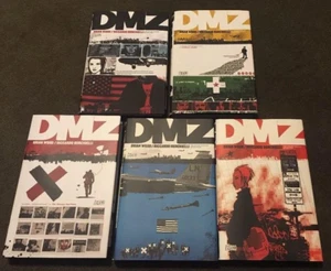 DMZ Deluxe Edition Hardcover Set 1-5 Very Rare OOP Brian Wood - Bild 1 von 2