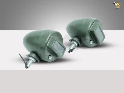 Par de luces marcadoras ojo de gato Jeep Willys Ford Blackout Foto 1 de 4