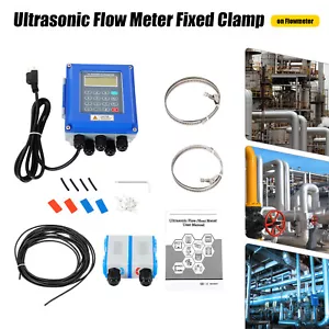 Misuratore di portata ad ultrasuoni TUF-2000B misuratore di portata liquido da parete + trasduttore TM-1 - Foto 1 di 11